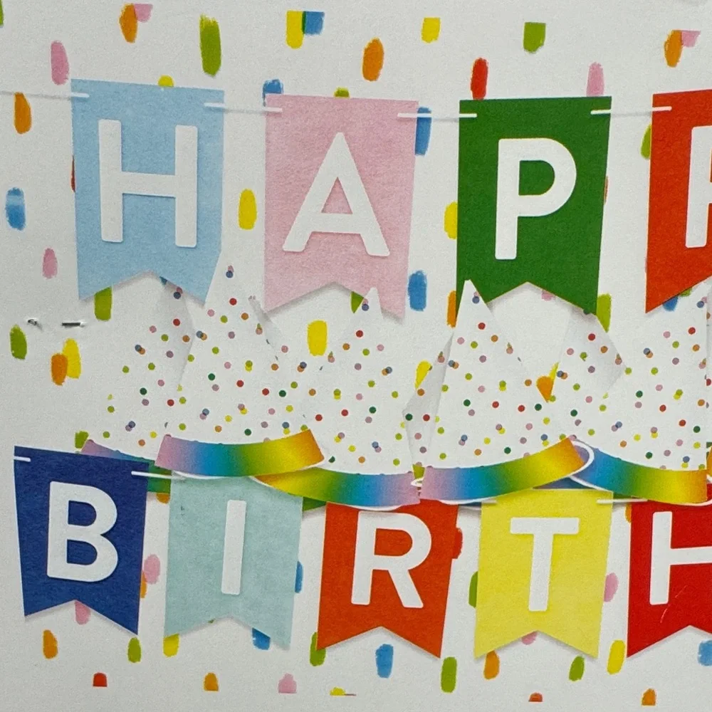 Colorful Birthday Headband and Banner Set